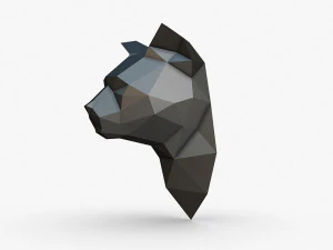 猫头 3D 打印模型