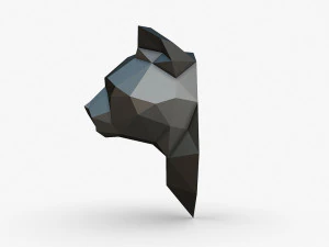 猫头 3D 打印模型