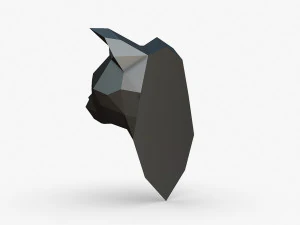 猫头 3D 打印模型