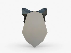 猫头 3D 打印模型