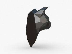 Cat head 3Dプリントモデル