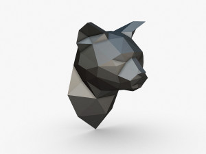 Cat head 3Dプリントモデル