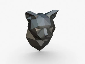 猫头 3D 打印模型