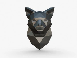 猫头 3D 打印模型