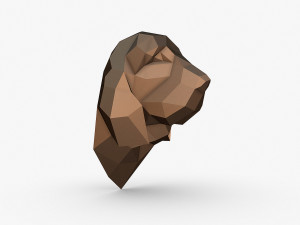 Bloodhound head 3D 打印模型