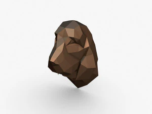 Bloodhound head 3D Print Model