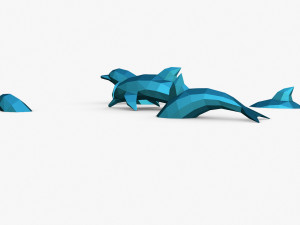 Dolphin figure Modello di stampa 3D