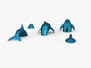 Dolphin figure Modello di stampa 3D