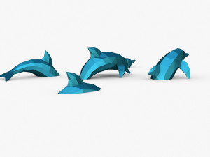 Dolphin figure Modello di stampa 3D