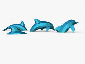 Dolphin figure Modello di stampa 3D