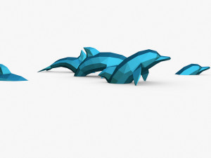 Dolphin figure Modello di stampa 3D