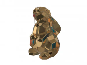 ウサギのフィギュア 3Dプリントモデル