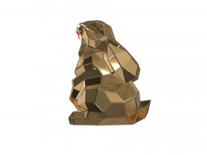 Hare figure 3D Print Model