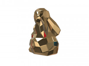 Hare figure 3D Print Model