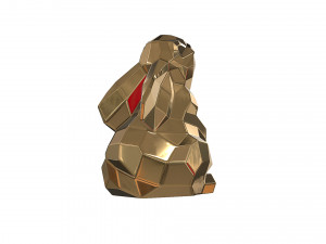 Hare figure 3D Print Model
