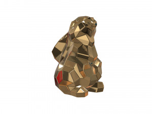 Hare figure 3D Print Model