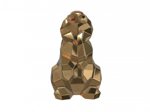 Hare figure 3D Print Model