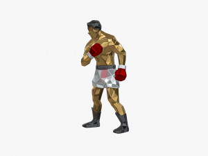 Muhammad Ali 3D-Druckmodell