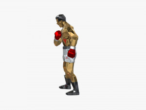 Muhammad Ali 3D-Druckmodell
