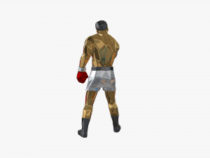 Muhammad Ali 3D-Druckmodell