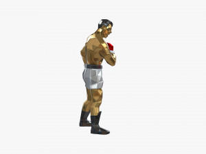 Muhammad Ali 3D-Druckmodell