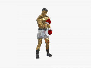 Muhammad Ali 3D-Druckmodell
