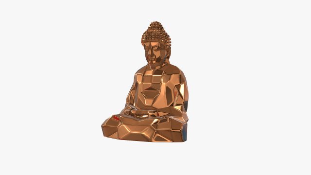 Buddha 3D Принт Модель .c4d .max .obj .3ds .fbx .stl .blend 