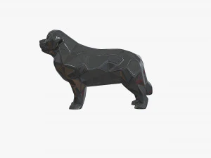Newfoundland terre neuve dog 3D Print Model