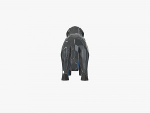 Newfoundland terre neuve dog 3D-Druckmodell