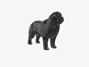 Newfoundland terre neuve dog 3D-Druckmodell