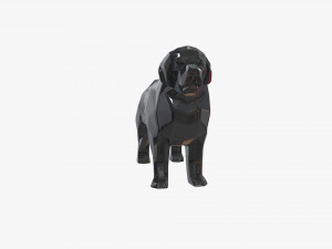 Newfoundland terre neuve dog 3D-Druckmodell