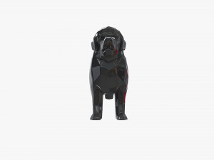 Newfoundland terre neuve dog 3D-Druckmodell