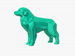 Pyrenean Mountain dog 3D Print Model