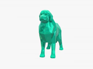 Pyrenean Mountain dog 3D Print Model