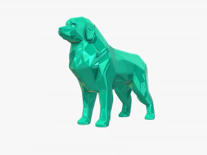 Pyrenean Mountain dog 3D Print Model