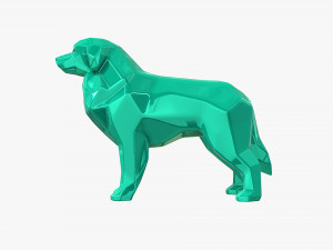 Pyrenean Mountain dog 3D Принт Модель