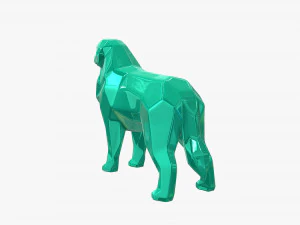 Pyrenean Mountain dog 3D Print Model