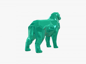 Pyrenean Mountain dog 3D Принт Модель