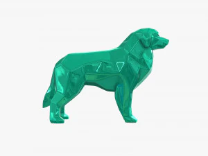 Pyrenean Mountain dog 3D Print Model