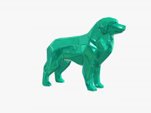 Pyrenean Mountain dog 3D Print Model