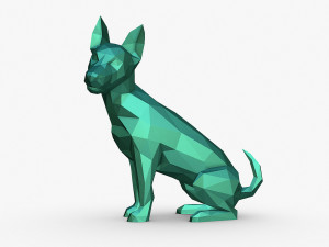 Jack russell terrier dog 3D Print Model