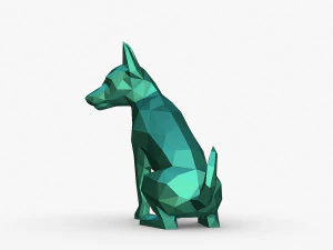 Jack russell terrier dog 3D Print Model