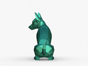 Jack russell terrier dog 3Dプリントモデル