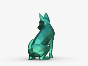 Jack russell terrier dog 3D Print Model