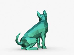 Jack russell terrier dog 3D Print Model