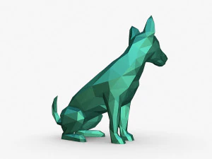 Jack russell terrier dog 3D Print Model