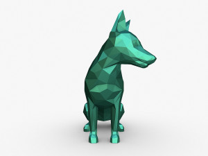 Jack russell terrier dog 3Dプリントモデル