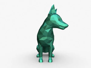 Jack russell terrier dog 3D Print Model