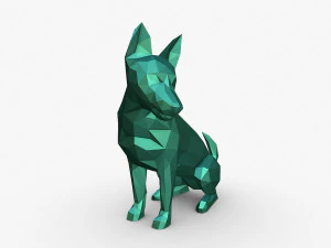 Jack russell terrier dog 3D Print Model