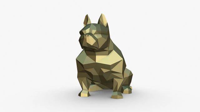 American Bully 3D Print Model .c4d .max .obj .3ds .fbx .stl .blend